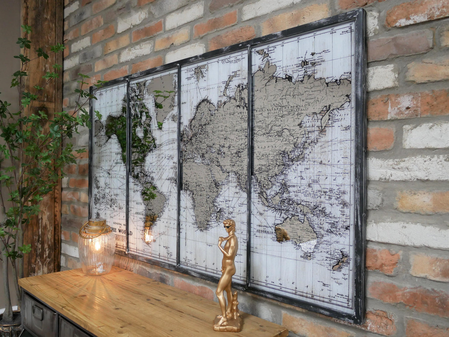 Map Mirror - Back In Stock