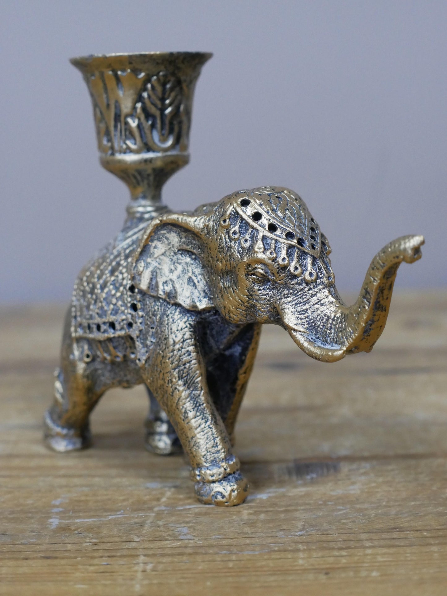 Elephant Candlestick