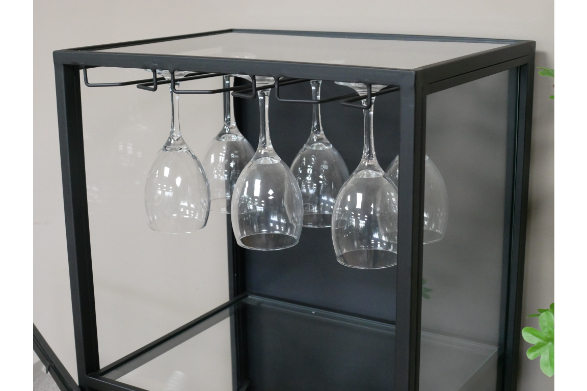 Wine Cabinet with Glass Door