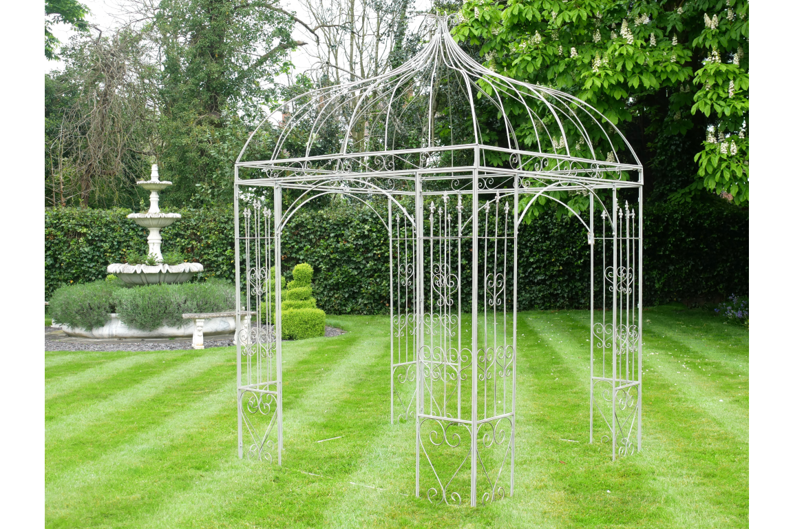 Outdoor Metal Gazebo - Grey