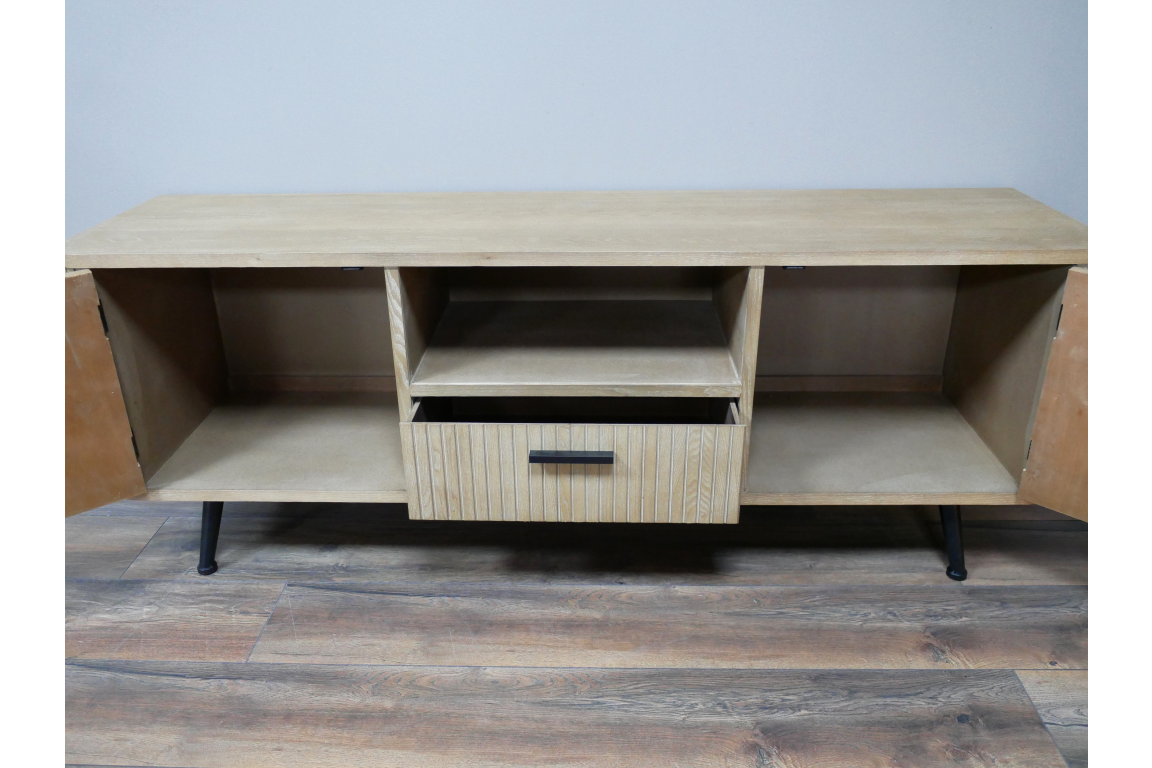 TV Cabinet - Wood & Metal