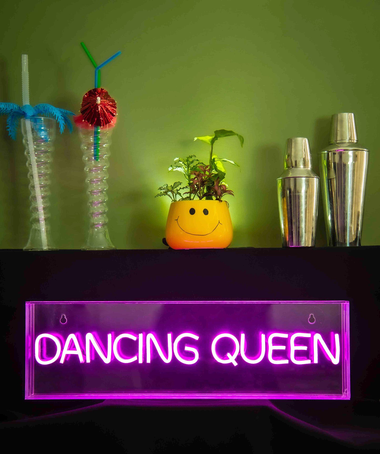 LED Neon Acrylic Light Box - Dancing Queen