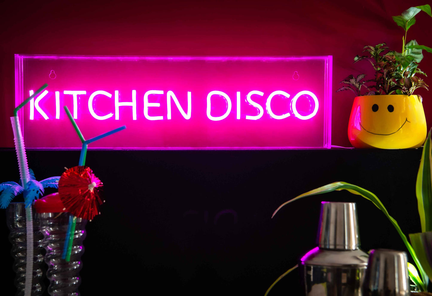 LED Neon Acrylic Light Box - Kitchen Disco