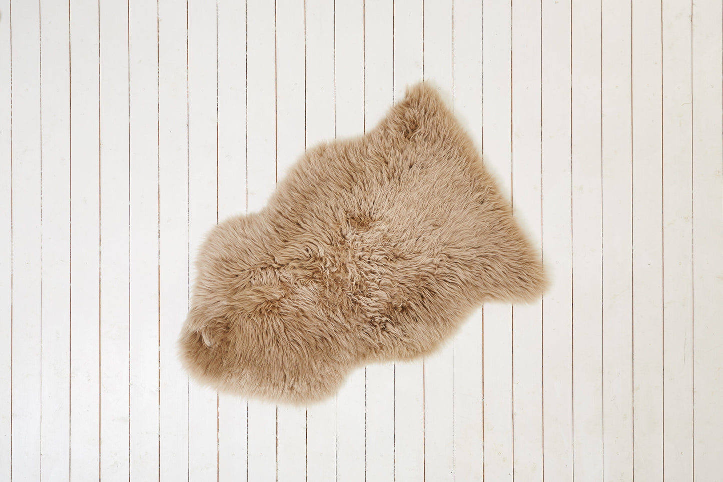 Single Sheepskin Rug Taupe