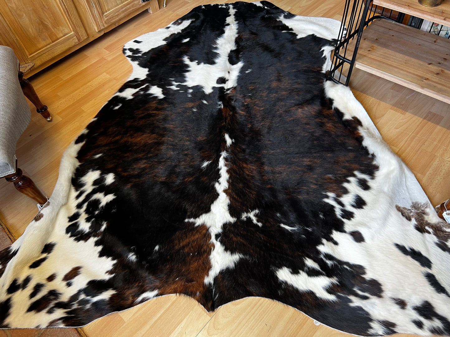 Cowhide Small Tri Colour