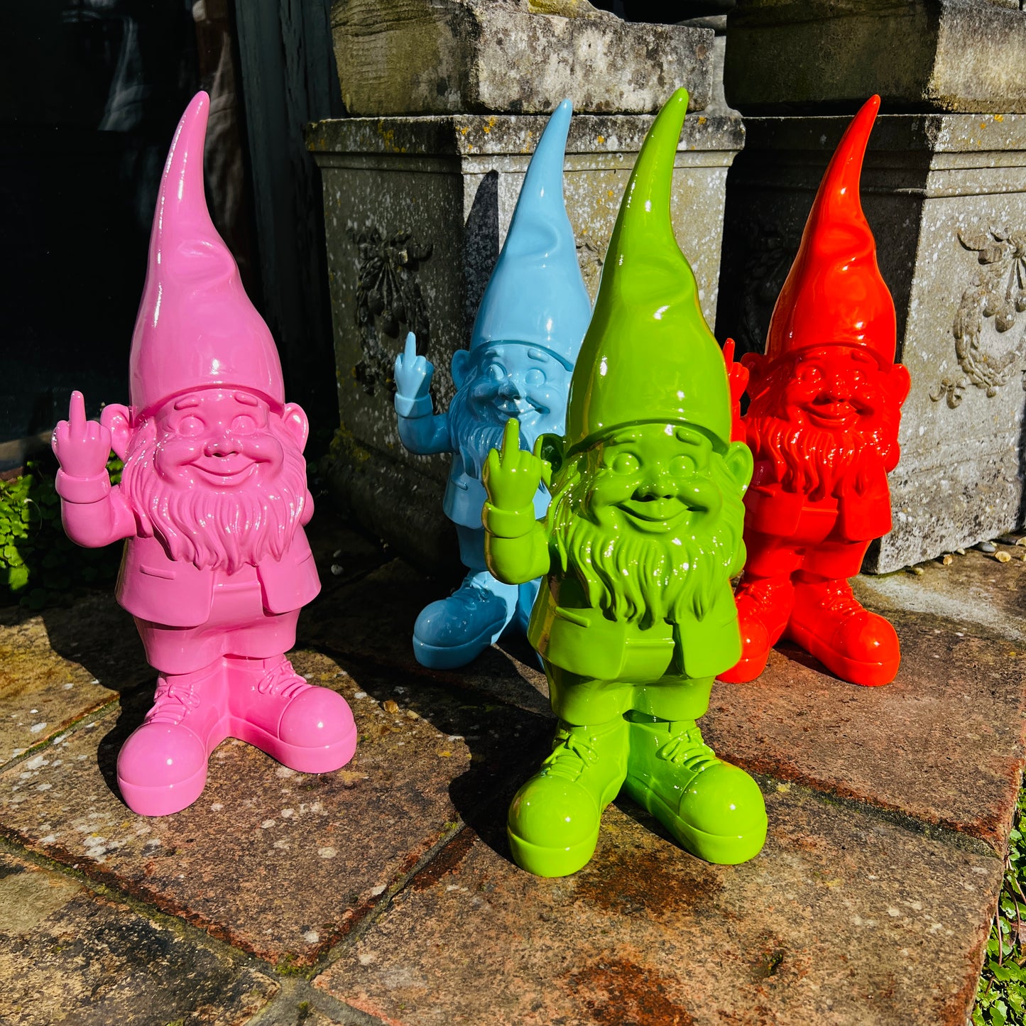 Naughty Gnome - Bright Green