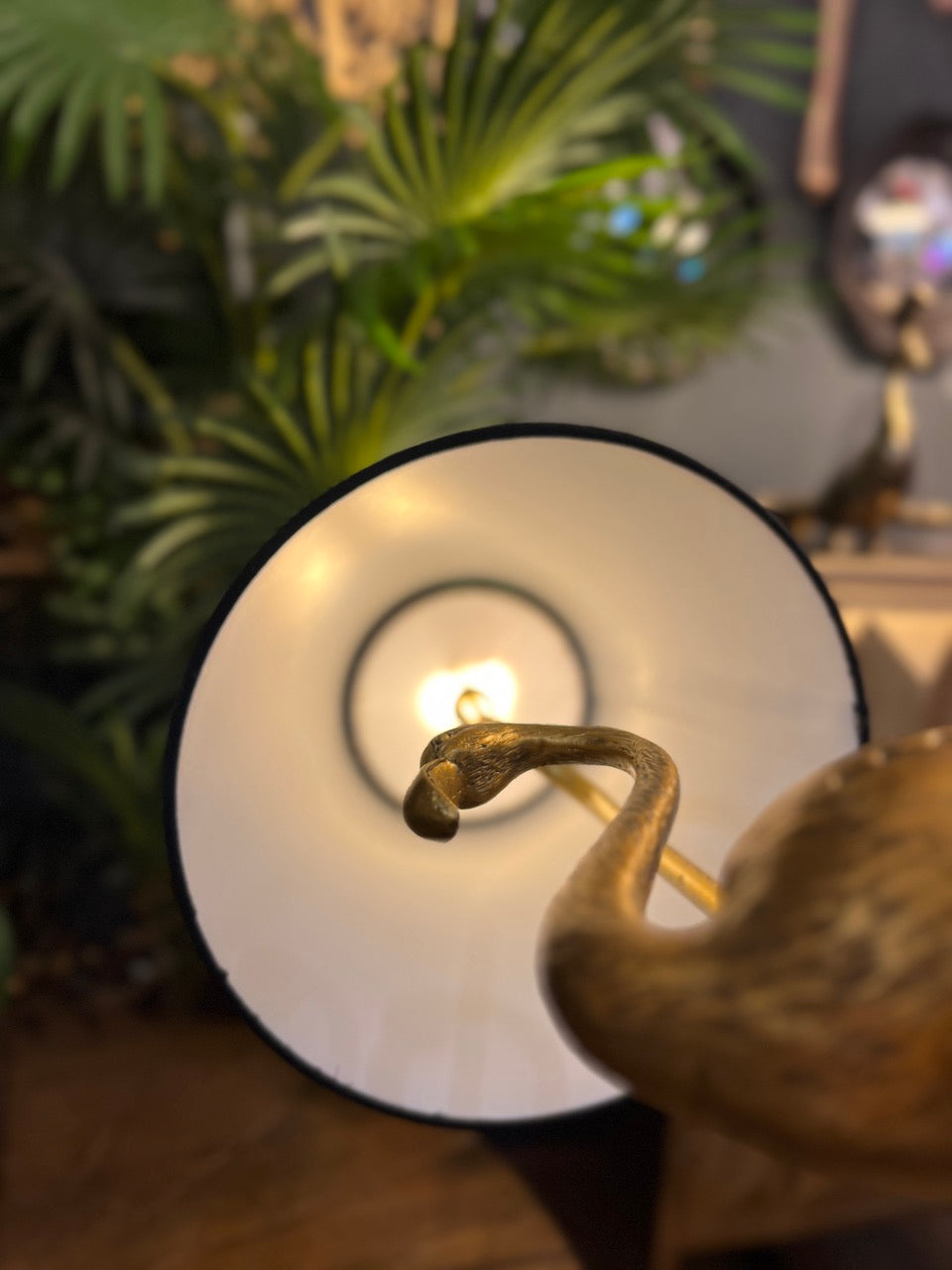 Flamingo Table Lamp - Dual Power Battery Or Mains