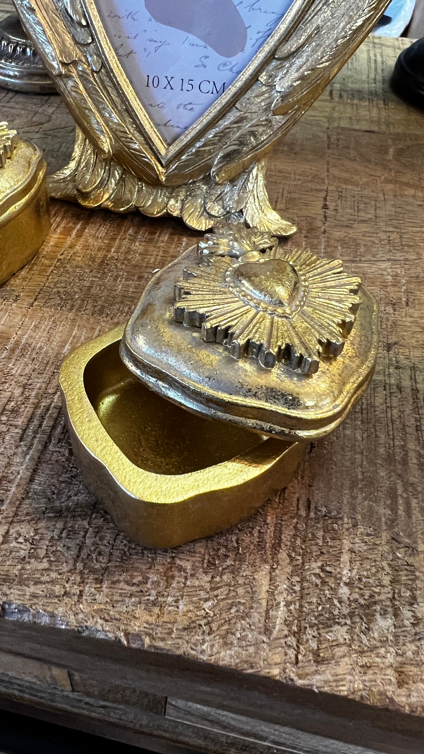 Sacred Heart Small Trinket Box