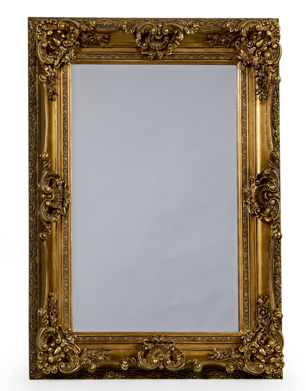 Antique Gold Small Regal Mirror - Ex Display, As New Boxed