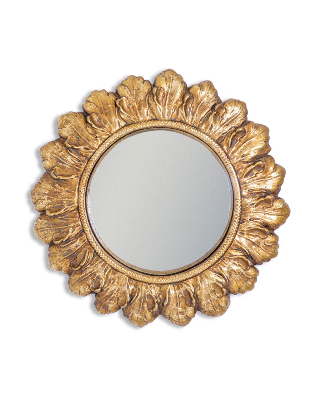 Ornate Gold Ornate Convex Mirror