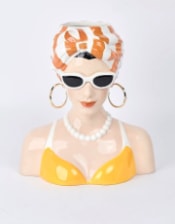 Summer Lady Bust vase
