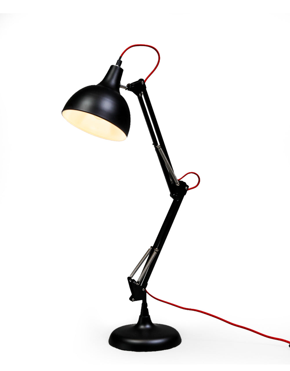 Matt Black Traditional Desk Lamp