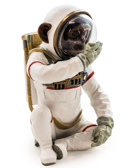 Speak No Evil Astronaut Chimpanzee - Pre Order for early November Delivery
