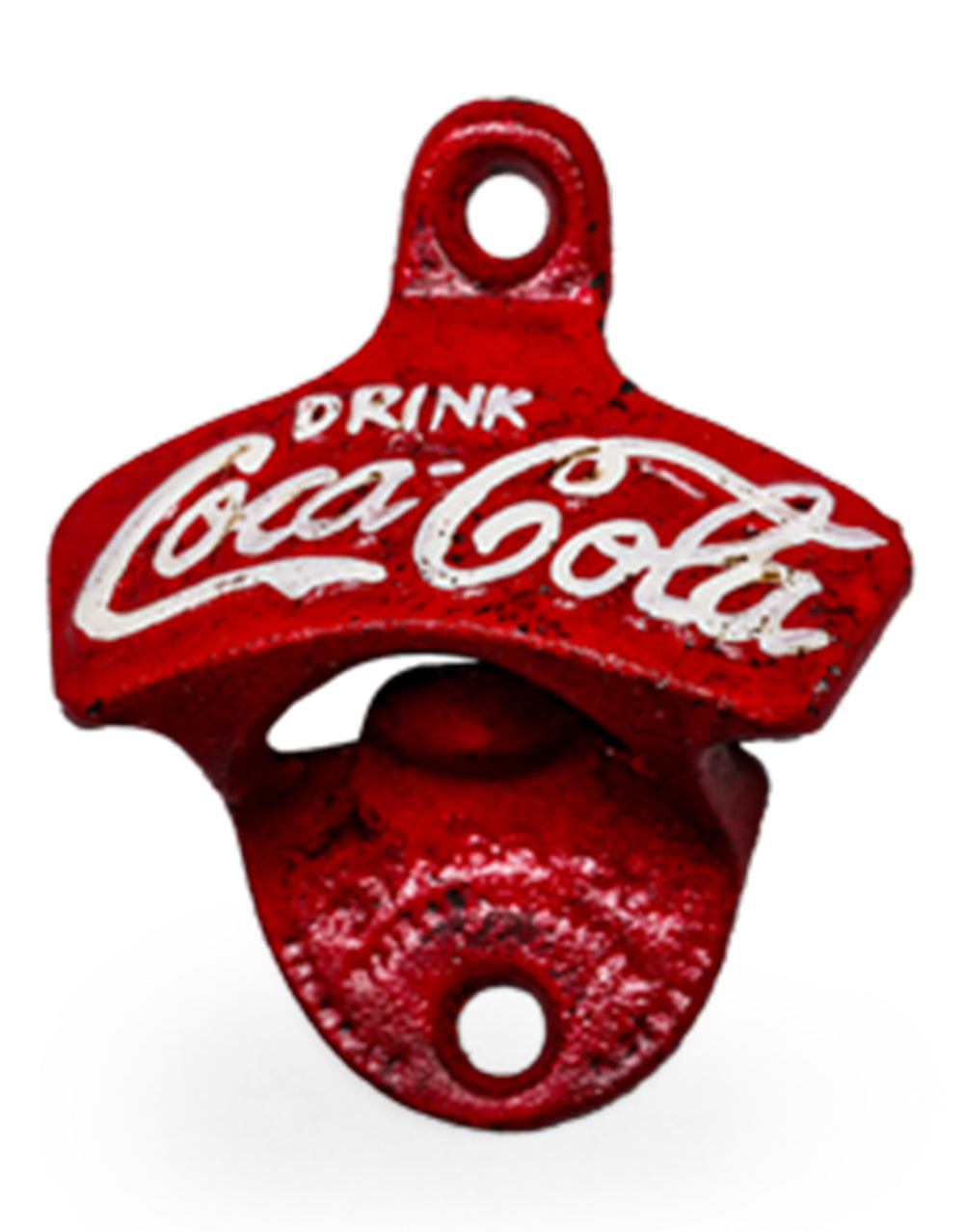 Iron Antique Classic Red Wall Mounted Bottle Opener