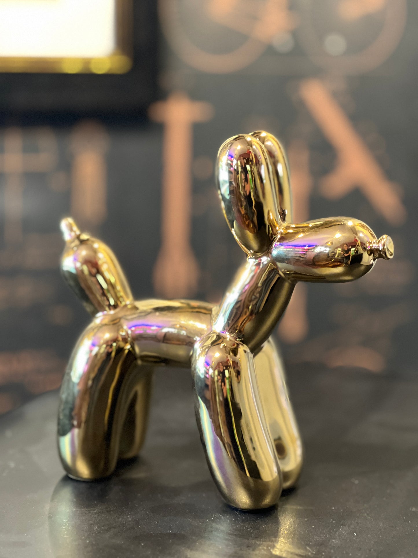 Balloon Dog Small - Gold