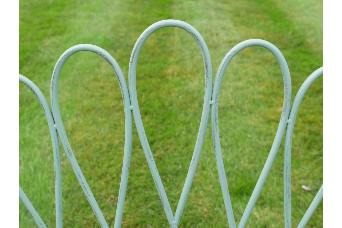 Garden Bench - Pale Blue