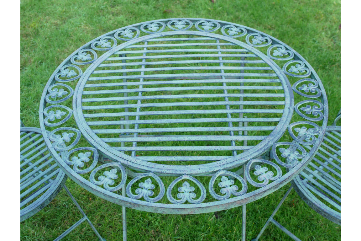 Patinated Garden Set