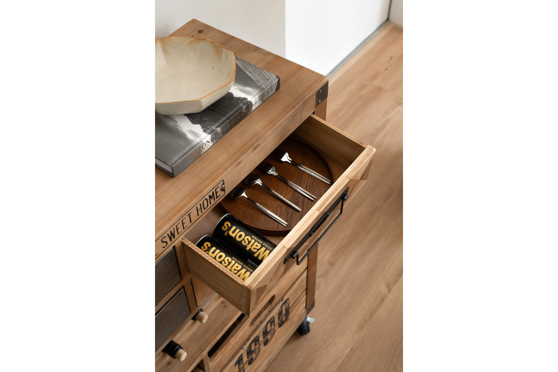 'Home Sweet Home' Wine Cabinet