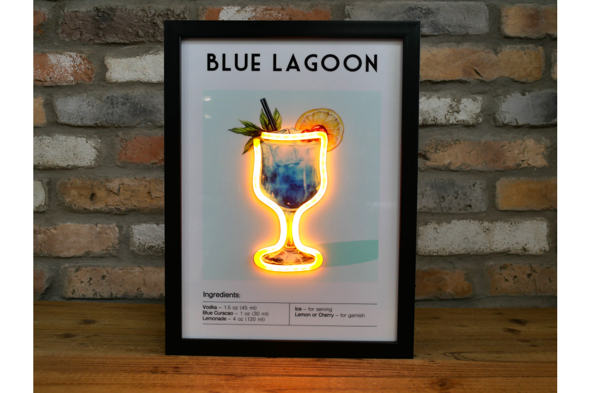 Led Sign - Blue Lagoon