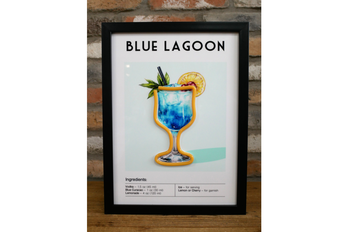 Led Sign - Blue Lagoon