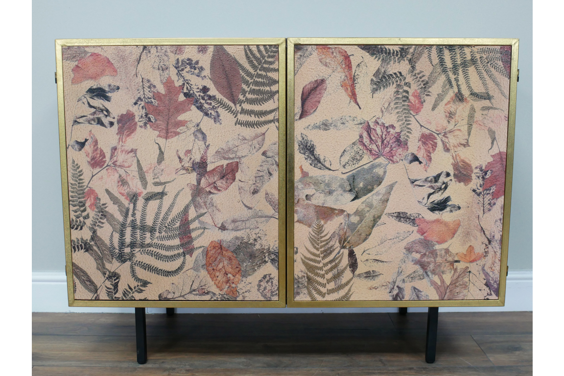 Sideboard Cabinet - Leaf Design 2 Door
