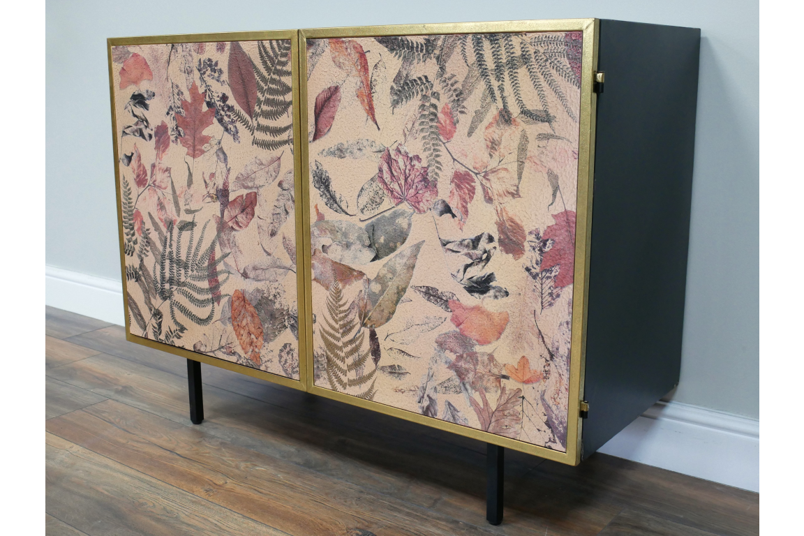 Sideboard Cabinet - Leaf Design 2 Door
