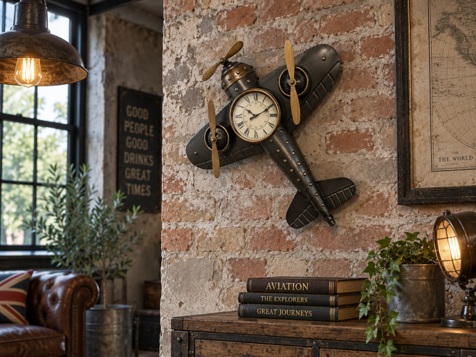 Aeroplane Clock