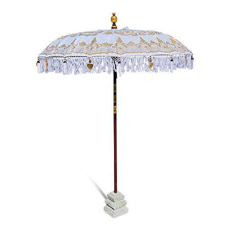 Bali Sun Parasol - White