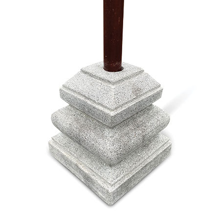 Parasol Base Terrazzo White or Grey Standard