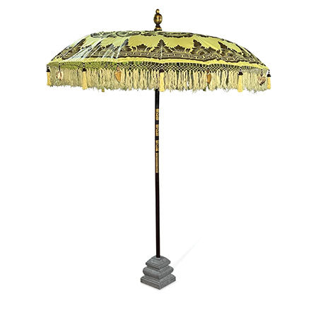 Bali Sun Parasol - Large Yellow