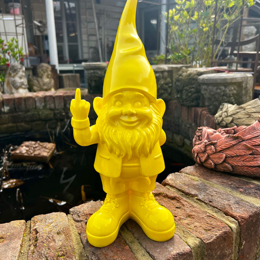 Naughty Gnome - yellow