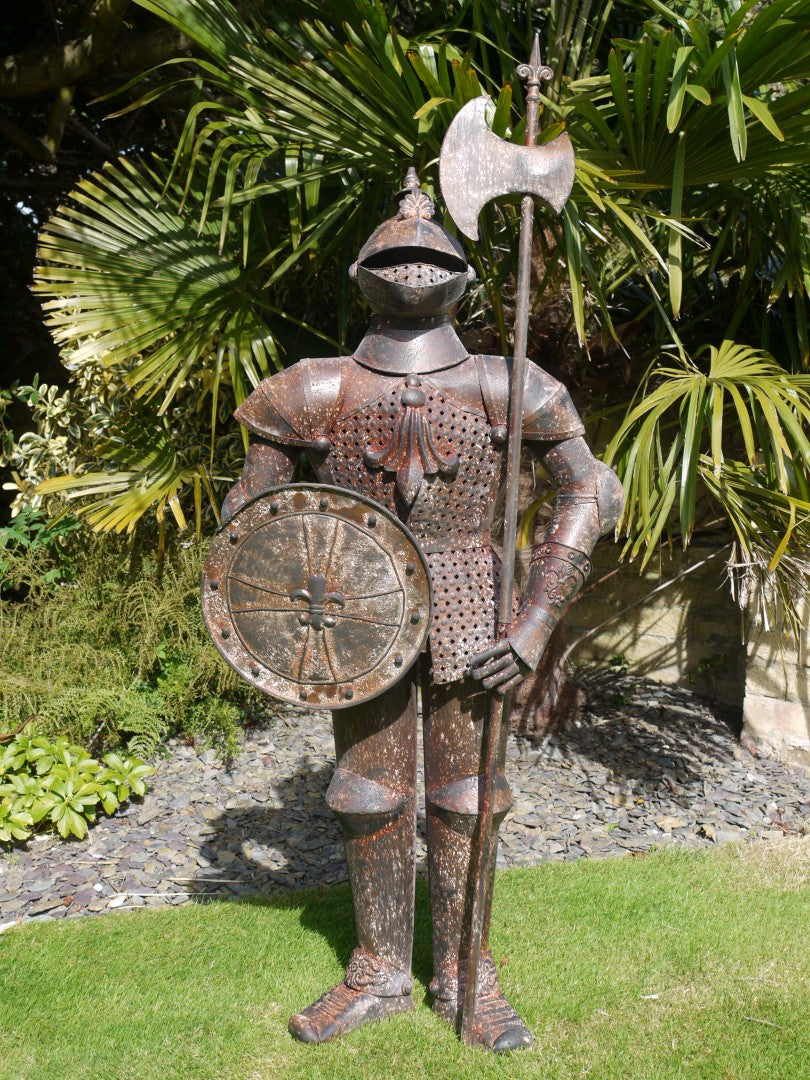 Outdoor Suit Of Armour Statue - Medium