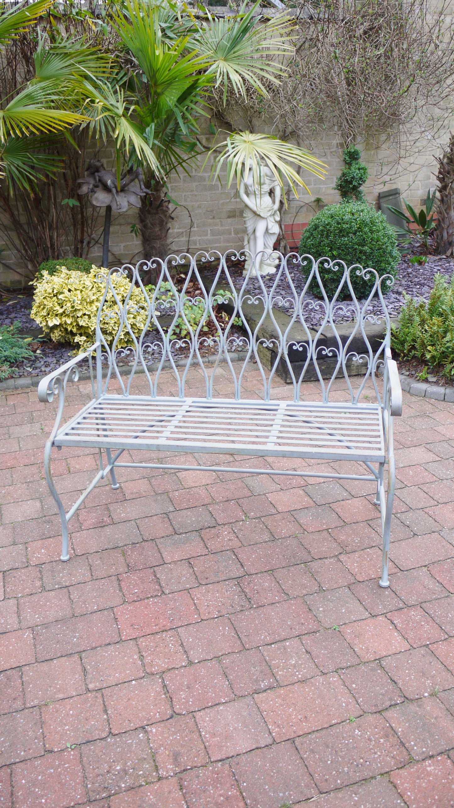 Outdoor 2 Seater Verdi Green Bench