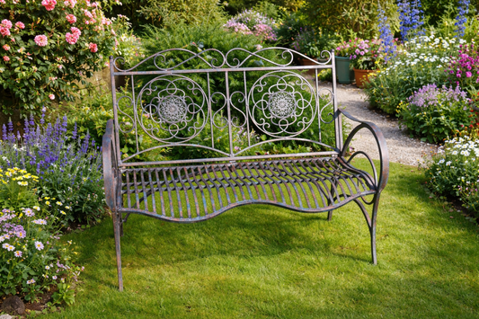 Outdoor Antiqued Effect Bench