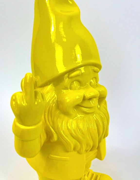 Naughty Gnome - yellow
