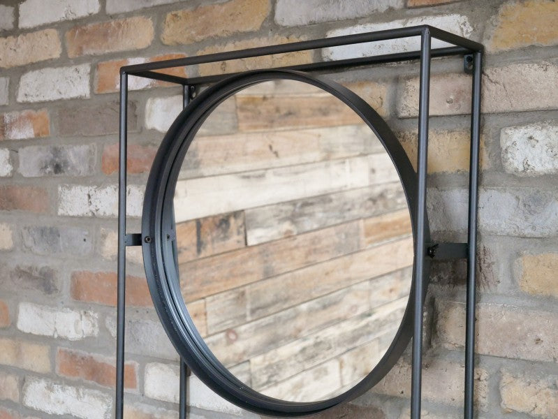 Industrial Wall Unit with mirror