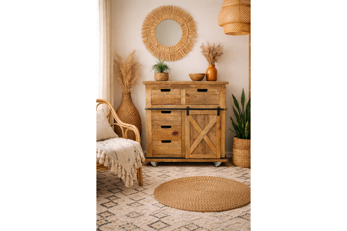 Rustic Cabinet - Back In Stock