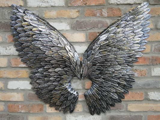 Angel Wings Steel Wall Art