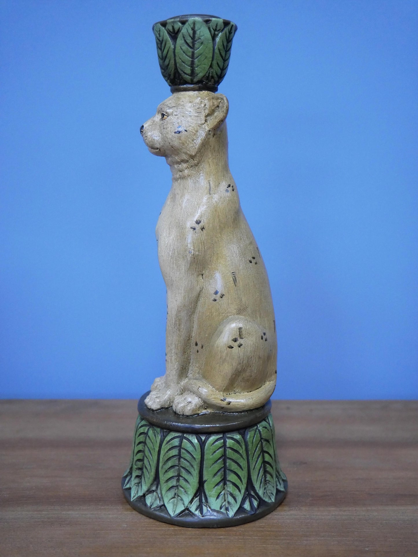 Leopard Candle Holder