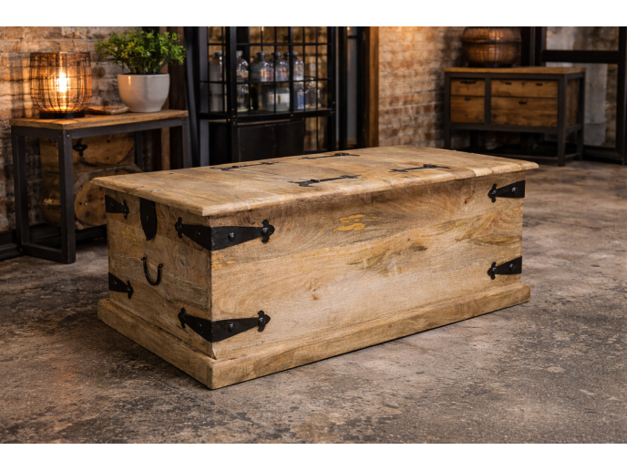 Trunk With Hinged Top