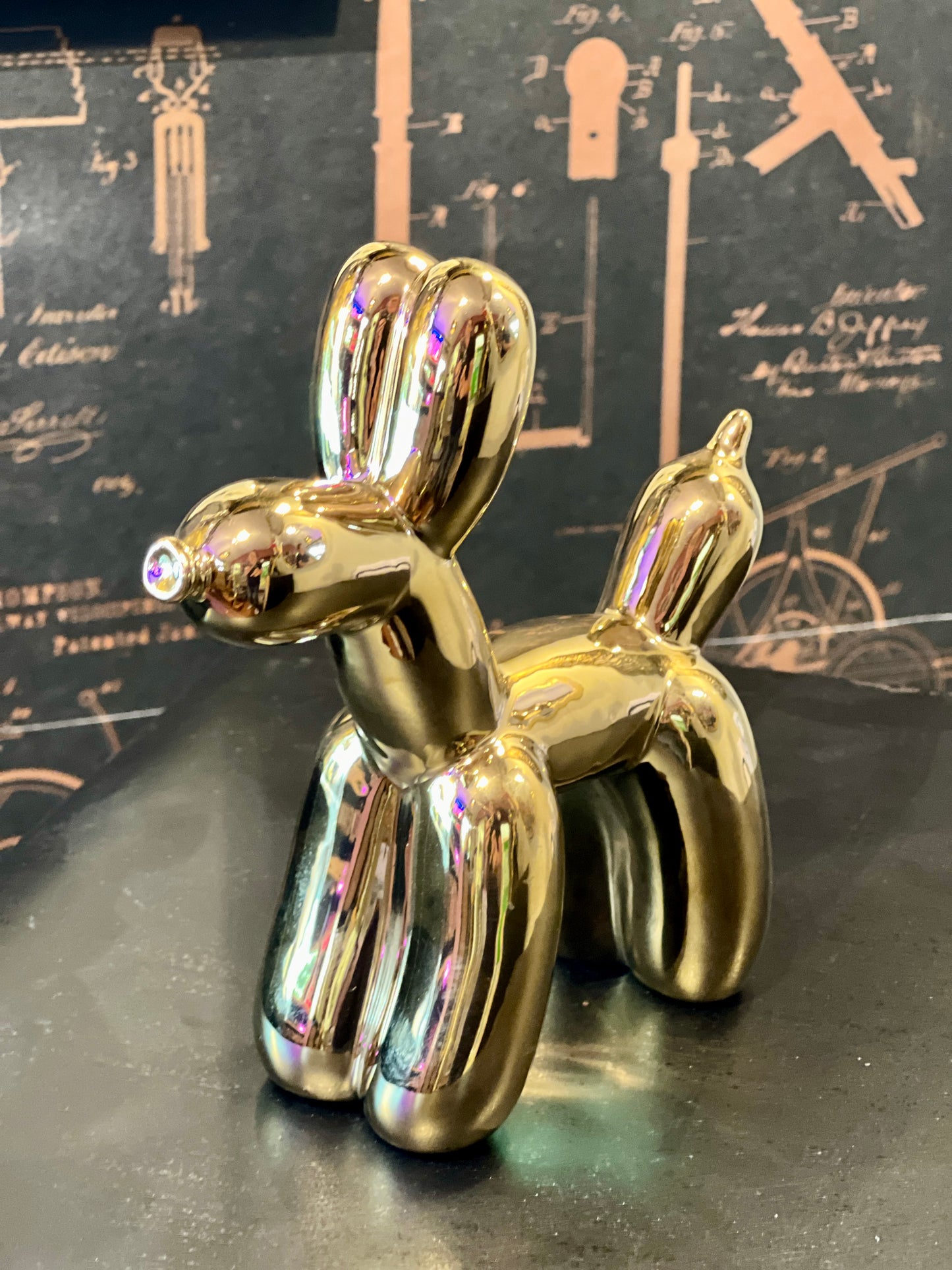 Balloon Dog Small - Gold