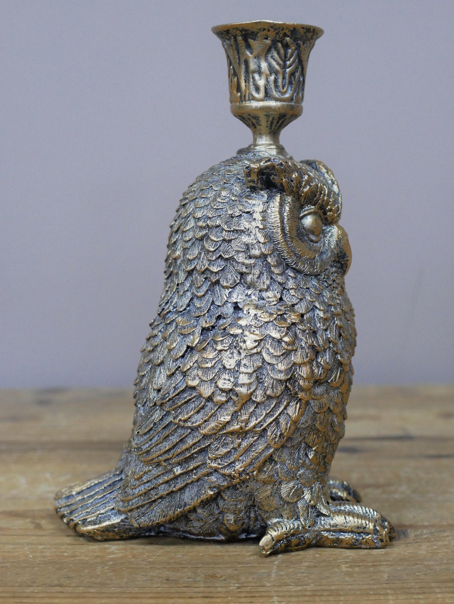 Owl Candle Holder