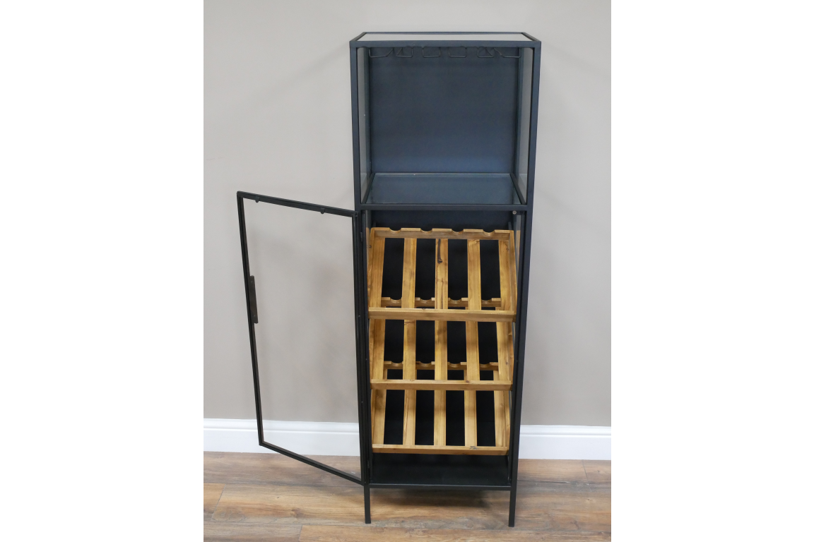 Wine Cabinet with Glass Door