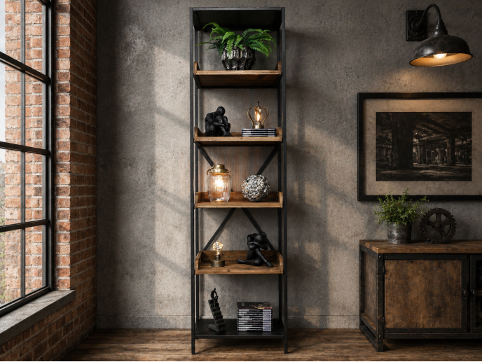 Industrial Shelves Tall
