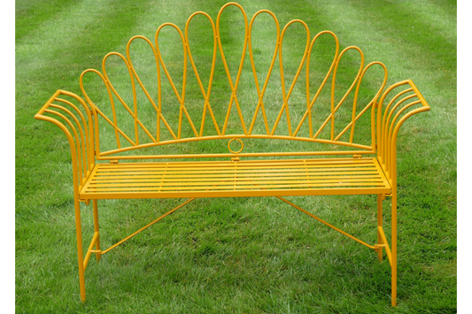 Garden Bench - Yellow