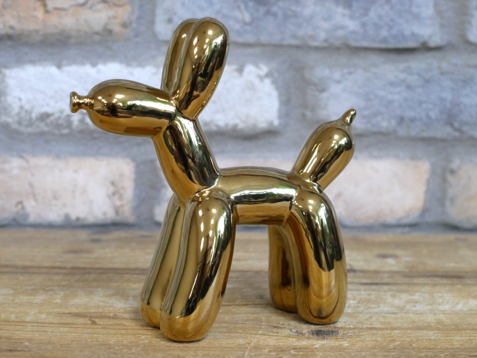 Balloon Dog Small - Gold