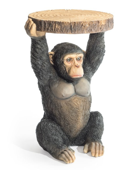 Chimpanzee "Trunk Slice" Side Table