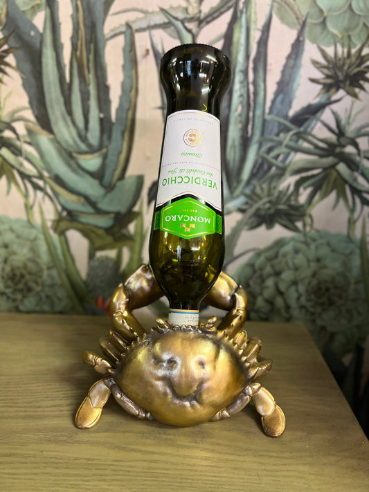 Crab Wine Bottle Holder