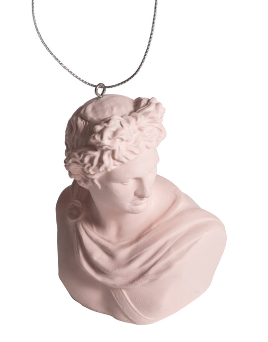 Pink Apollo Bust Hanging Decoration