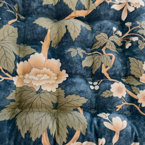 Seat Pad For Garden Bench - Chinoiserie